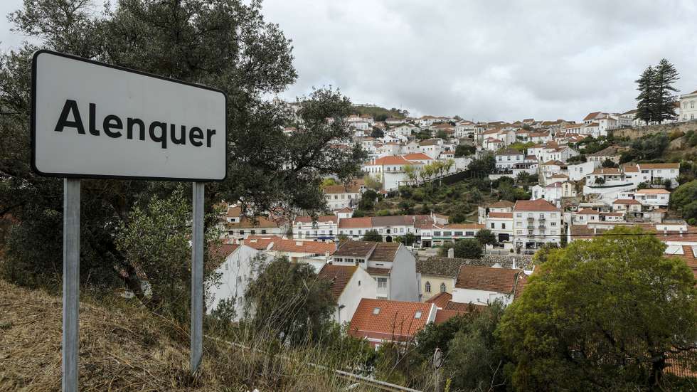 Vista geral de Alenquer, 19 de outubro de 2017. MIGUEL A. LOPES/LUSA