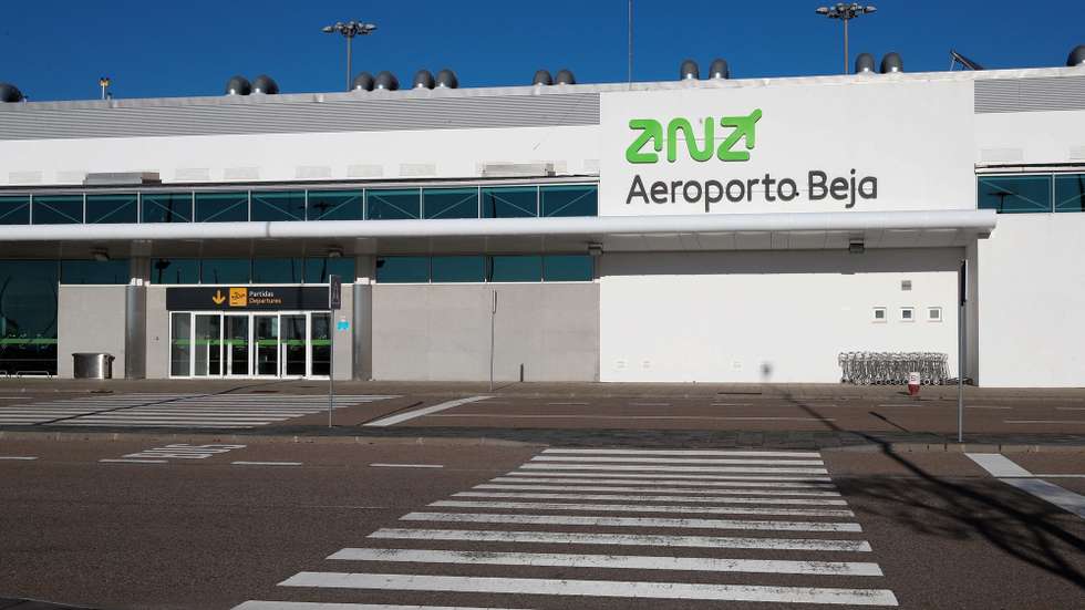 Terminal do Aeroporto de Beja, 21 de janeiro de 2021. NUNO VEIGA/LUSA