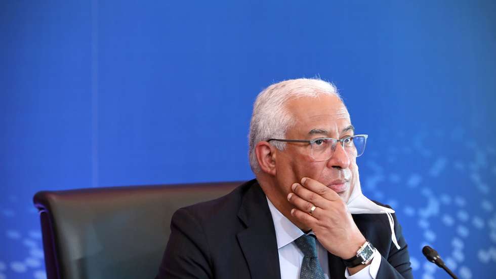Portuguese Prime Minister Antonio Costa attends a videoconference of the members of the European Council under the Portuguese Presidency of the Council, in Lisbon, Portugal, 25 March 2021. EU leaders will meet to take stock of the COVID-19 epidemiological situation and will also discuss transatlantic relations together with US President Joe Biden. The single market, digital transformation, the situation in the Eastern Mediterranean, relations with Russia, and the international role of the euro are also on the agenda. ANTONIO PEDRO SANTOS/LUSA