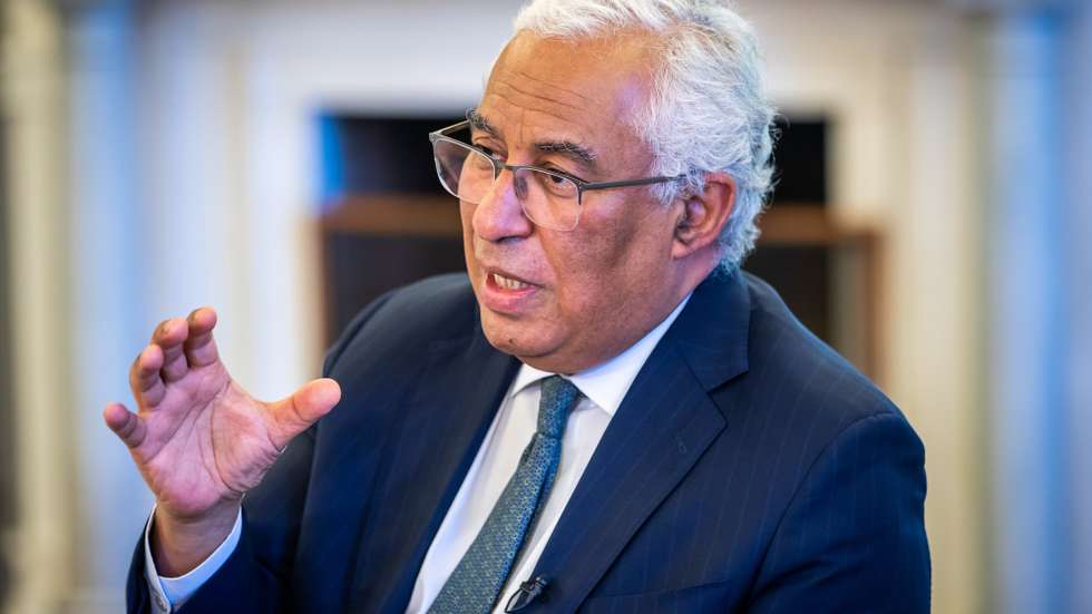 O primeiro-ministro, António Costa, em entrevista à Agência Lusa sobre a Cimeira Social da União Europeia, no Palácio de São Bento, em Lisboa, 05 de maio de 2021. (ACOMPANHA TEXTO DE 06 DE MAIO DE 2021) JOSÉ SENA GOULÃO/LUSA