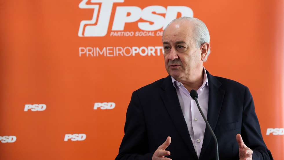 O presidente do PSD, Rui Rio, durante a conferência de imprensa no final da reunião da Coordenação Nacional do Conselho Estratégico Nacional do partido, na Figueira da Foz, 3 de de julho de 2021. PAULO NOVAIS/LUSA