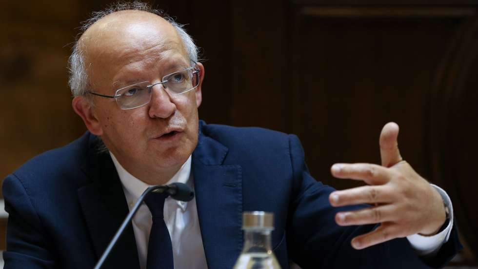 O ministro de Estado e dos Negócios Estrangeiros, Augusto Santos Silva, intervém durante a sua audição na Comissão de Assuntos Europeus, na Assembleia da República, em Lisboa, 08 de julho de 2021. MANUEL DE ALMEIDA/LUSA