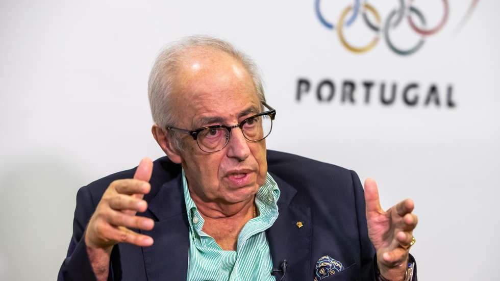 O presidente do Comité Olímpico de Portugal (COP), José Manuel Constantino, em entrevista à Lusa, na sede do COP, em Lisboa, 23  de junho de 2021. (ACOMPANHA TEXTO DO DIA  20 DE JULHO DE 2021) JOSE SENA GOULAO/LUSA