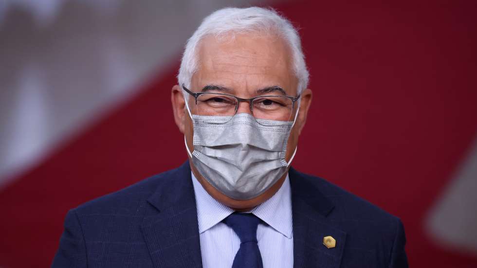 PM português, António Costa na cimeira da UE