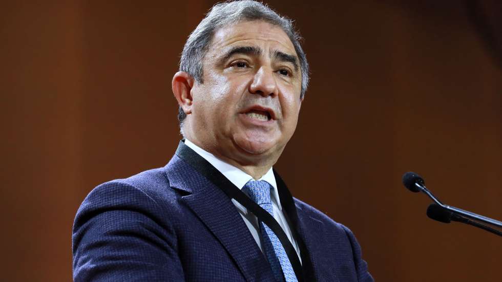 O presidente do Governo Regional dos Açores, José Manuel Bolieiro