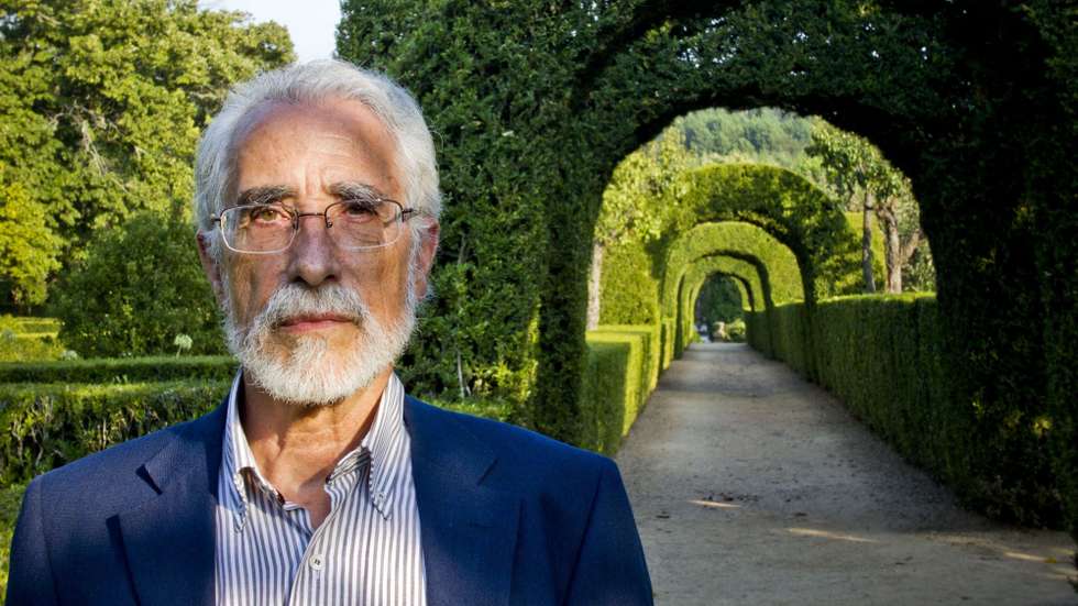 João Barrento recebeu hoje o Prémio D. Dinis em cerimónia realizada na Casa de Mateus em Vila Real, 17 de setembro de 2011.  PEDRO ROSARIO/LUSA