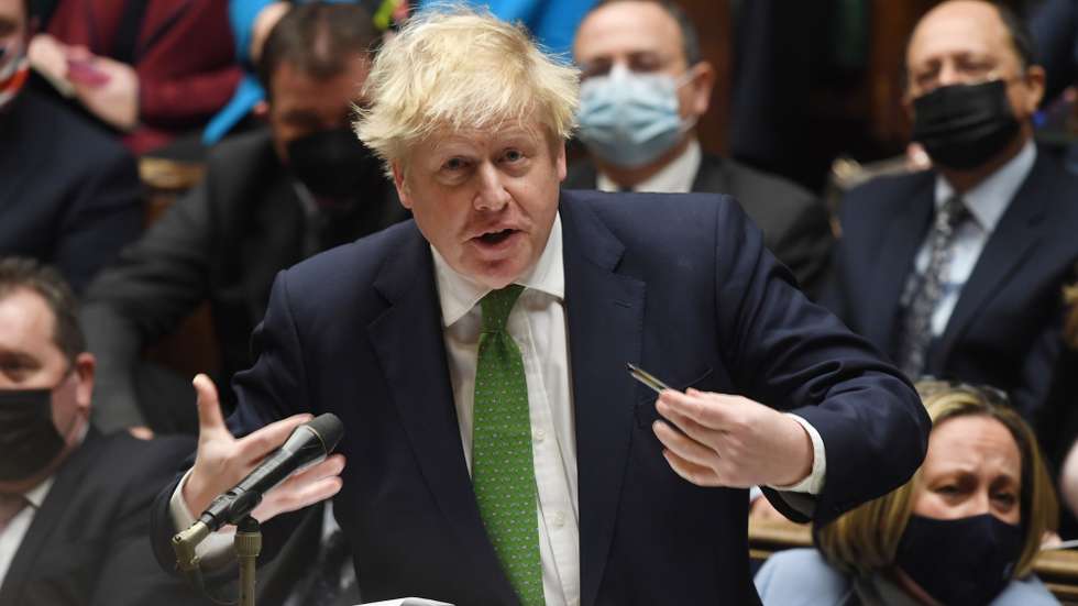 O primeiro-ministro do Reino Unido, Boris Johnson