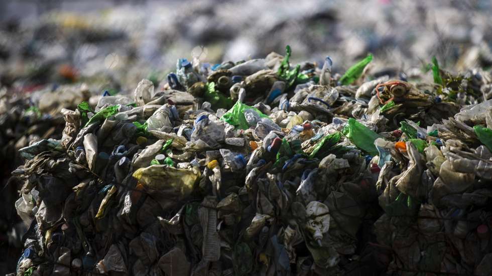 Resíduos sólidos para o Ecoparque do Relvão, na Chamusca, 06 de fevereiro de 2020. A população da Chamusca queixa-se do cheiro nauseabundo dos camiões carregados de resíduos. (ACOMPANHA TEXTO DO DIA 13 DE FEVEREIRO DE 2020). JOSÉ SENA GOULÃO/LUSA