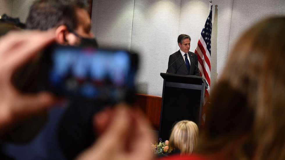 O chefe da diplomacia dos EUA, Antony Blinken