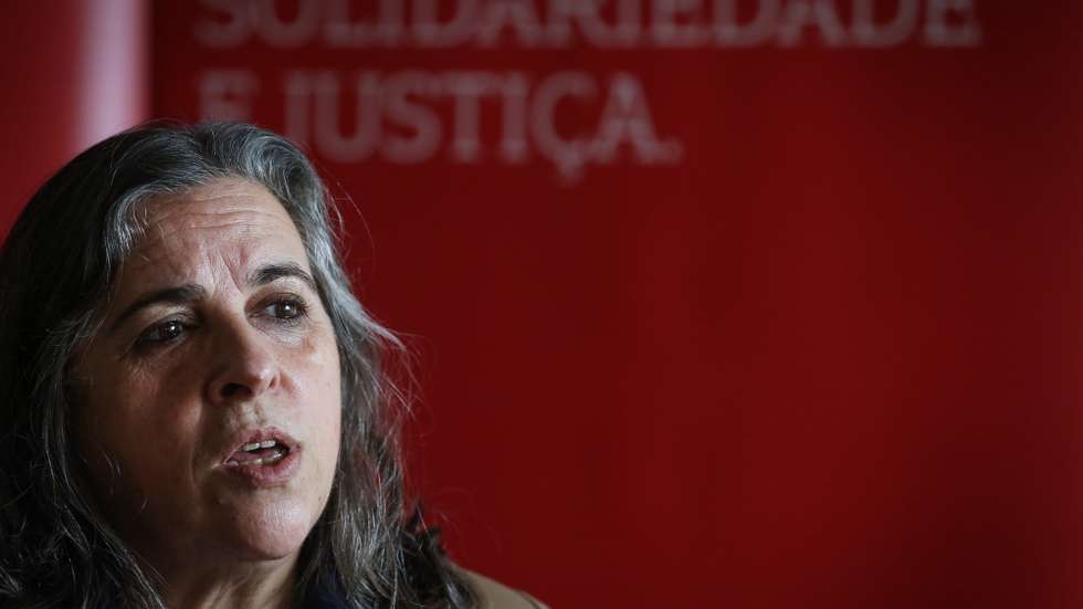 A presidente da Cáritas Portuguesa, Rita Valadas, durante uma uma entrevista à Agência Lusa, em Lisboa, 02 de novembro de 2021. (ACOMPANHA TEXTO DO DIA 12 NOVEMBRO 2021).  RODRIGO ANTUNES/LUSA