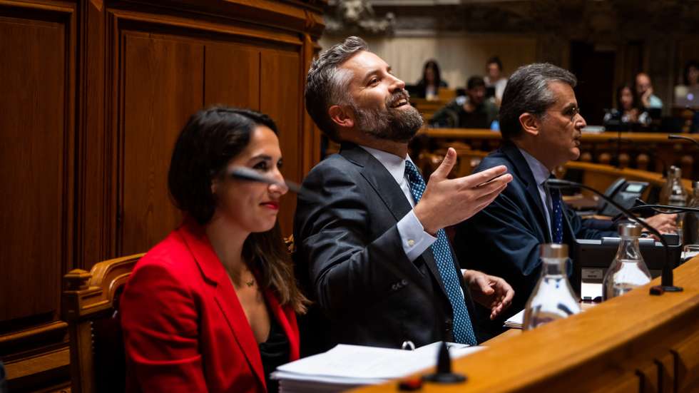 O ministro das Infraestruturas e Habitação, Pedro Nuno Santos, durante a sua audição na comissão de Orçamento e Finanças, na Assembleia da República em Lisboa, 9 de maio de 2022. JOSÉ SENA GOULÃOLUSA
