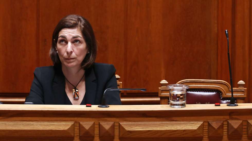 A ministra Adjunta e dos Assuntos Parlamentares, Ana Catarina Mendes, durante o debate de urgência requerido pelo Chega, com o tema "A garantia dos direitos e liberdades no acolhimento e integração dos refugiados ucranianos", na Assembleia da República, em Lisboa, 01 de junho de 2022. ANTÓNIO PEDRO SANTOS/LUSA