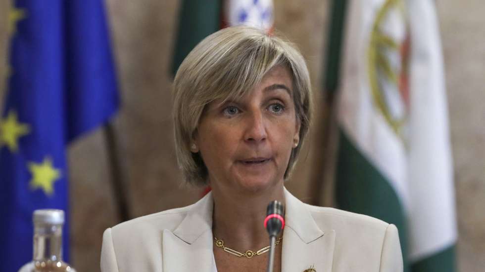 A ministra da Saúde, Marta Temido, durante a sua audição perante a Comissão de Saúde, na Assembleia da República, em Lisboa, 29 de junho de 2022. ANTÓNIO COTRIM/LUSA