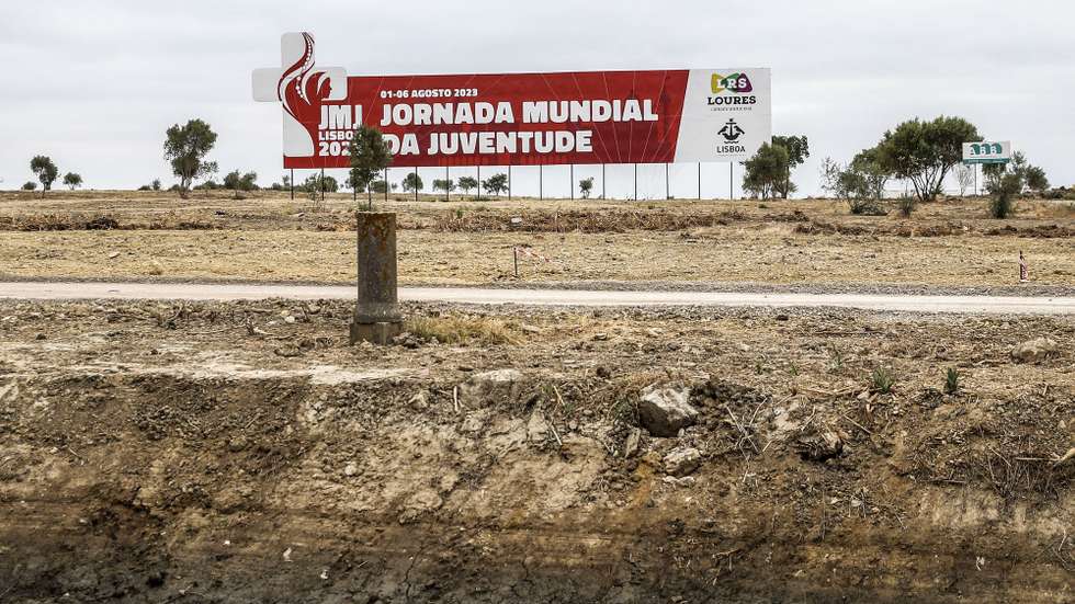 Local junto ao Parque das Nações onde vão decorrer as jornadas mundiais da juventude 2023, Lisboa 04 de agosto de 2022. ANTÓNIO COTRIM/LUSA