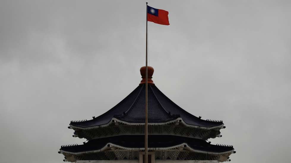 epa09307095 The Taiwan flag is pictured at the liberty square in Taipei, Taiwan, 22 June 2021 (issued 28 June 2021). The People's Republic of China (PRC) established by the Chinese Communist Party in 1949 did not get a seat in the United Nations until 1971, with the consequent expulsion of Taiwan. Today, the PRC has already surpassed the United States in the number of diplomatic missions with most sovereign states recognising it as the official representative of China. China will celebrate the 100th founding anniversary of its ruling Chinese Communist Party (CCP) on 01 July 2021.  EPA/RITCHIE B. TONGO