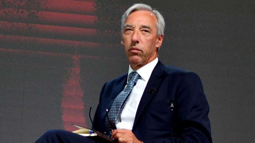 epa10145703 Portuguese Minister of Foreign Affairs Joao Gomes Cravinho attends the Bled Strategic Forum 2022 in Bled, Slovenia, 29 August 2022. The slogan of the two-day forum is 'The Rule of Power or the Power of Rules?'.  EPA/NATASA KUPLJENIK