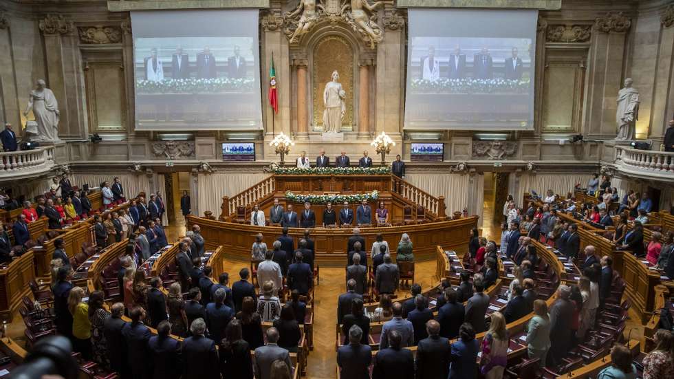 Sessão solene evocativa dos 200 anos da aprovação da Constituição de 1822, na Assembleia da República, em Lisboa, 23 de setembro 2022. JOSE SENA GOULAO/LUSA