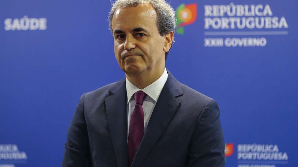 Conferência de imprensa sobre a apresentação do novo diretor-executivo do Serviço Nacional de Saúde (SNS), Fernando Araújo, no Ministério da saúde, em Lisboa, 23 de setembro de 2022. A Direção Executiva do Serviço Nacional de Saúde, que irá coordenar a resposta nas unidades de saúde públicas, será composta por cinco órgãos e terá estatuto de instituto público de regime especial para garantir autonomia para emitir regulamentos e orientações. JOÃO RELVAS/LUSA