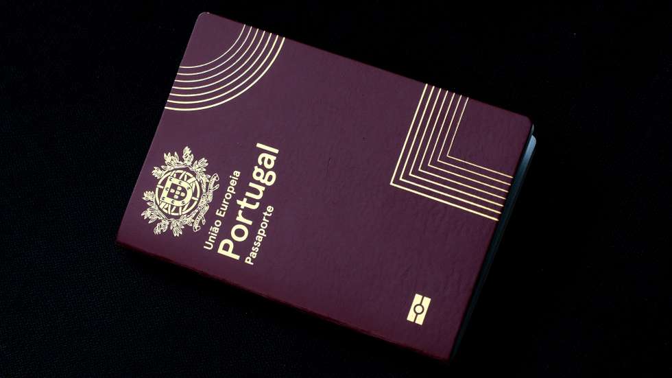 Passaporte emitido pelo governo português, Lisboa, 08 de outubro de 2021. ANTÓNIO COTRIM/LUSA