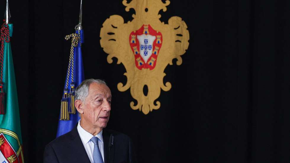 O Presidente da República, Marcelo Rebelo de Sousa, durante a apresentação da Luz da Paz de Belém - Corpo Nacional de Escutas, que decorreu no Palácio de Belém, em Lisboa 24 de dezembro de 2022. ANTÓNIO COTRIM/LUSA
