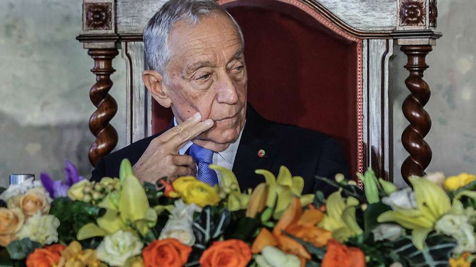 O Presidente da República, Marcelo Rebelo de Sousa, preside à cerimónia de abertura do Ano Judicial, no Salão Nobre do Supremo Tribunal de Justiça, em Lisboa, 10 de janeiro de 2023. A cerimónia é organizada pelo Supremo Tribunal de Justiça, pela Procuradoria-Geral da República e pela Ordem dos Advogados. MIGUEL A. LOPES/LUSA