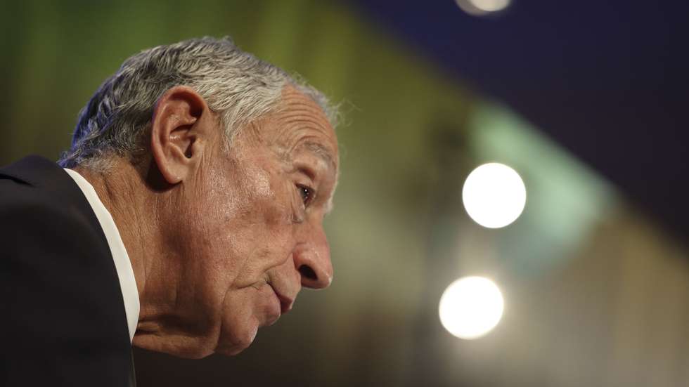 O Presidente da República, Marcelo Rebelo de Sousa, usa da palavra durante a comemoração do 30.º aniversário do Infarmed, I.P., Lisboa, 17  de janeiro de 2023.  ANDRÉ KOSTERS/LUSA