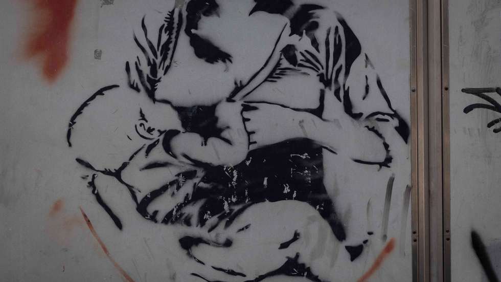 epa08946256 A photograph showing a painting of a woman breastfeeding a baby, Caracas, Venezuela, 16 January 2021 (issued 18 January 2021). A 13-year-old girl who was sexually abused by a neighbor voluntarily interrupted a 12-week pregnancy and ignited the debate on the decriminalization of abortion in Venezuela, where the Justice incarcerated the woman who helped her and set the aggressor free for lack of evidence.  EPA/RAYNER PENA R.