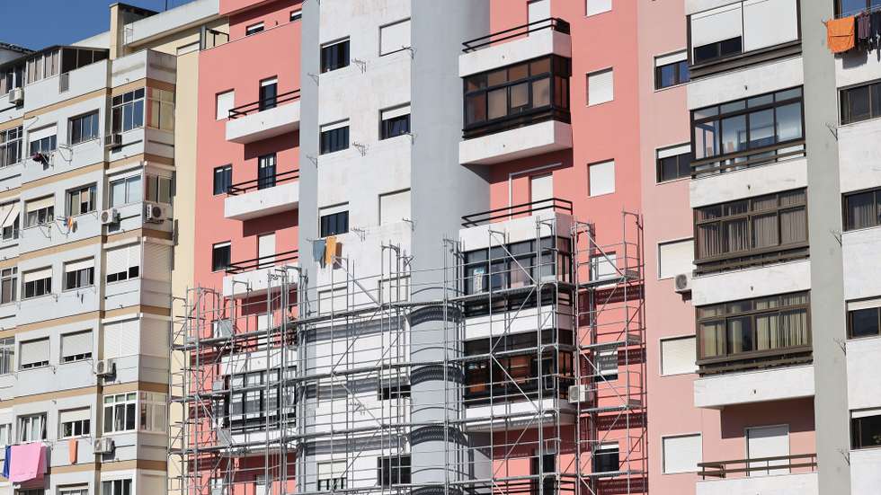 Prédios construidos em Lisboa, 03 de março de 2023. ANTÓNIO COTRIM/LUSA