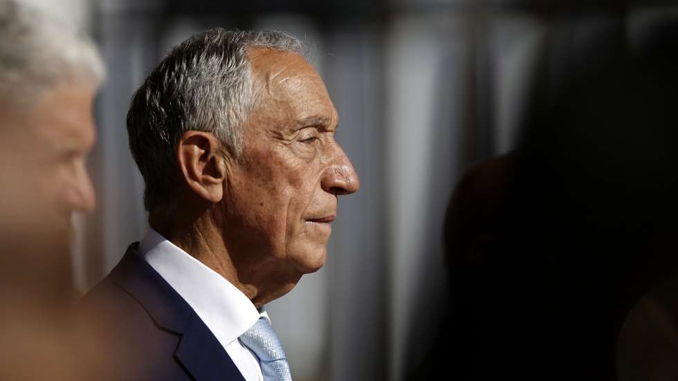 epaselect epa10539625 President of Portugal Marcelo Rebelo de Sousa is received at the National Congress in Santo Domingo, Dominican Republic, 23 March 2023.  EPA/Bienvenido Velasco