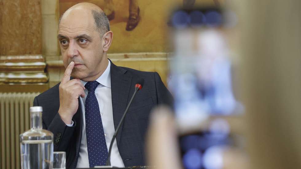 O ministro da Saúde, Manuel Pizarro na audiência da Comissão de Saúde no arlamento, em Lisboa, 26 de julho de 2023. ANTÓNIO PEDRO SANTOS/ LUSA