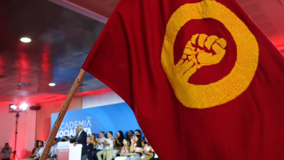 O secretário-geral do Partido Socialista (PS), Antonio Costa, intervém durante a sessão de abertura da 2.ª "Academia Socialista", que decorre entre 6 e 10 de setembro numa unidade hoteleira de Évora, 06 de setembro de 2023. NUNO VEIGA/LUSA