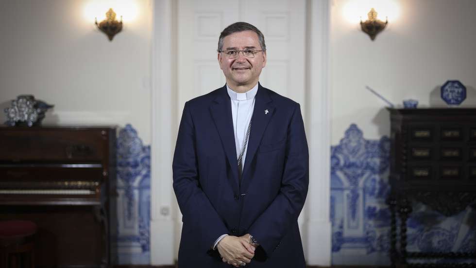 O novo Bispo de Setúbal, Cardeal Américo Aguiar, em entrevista à Agência Lusa, 20 de setembro de 2023. (ACOMPANHA TEXTO DE 28-09-2023)  JOSÉ SENA GOULÃO/LUSA