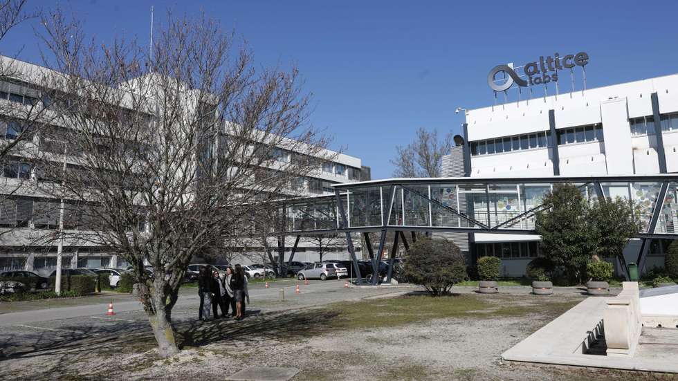 Instalações da Altice Labs, em Aveiro, 23 de fevereiro de 2018. PAULO NOVAIS/LUSA