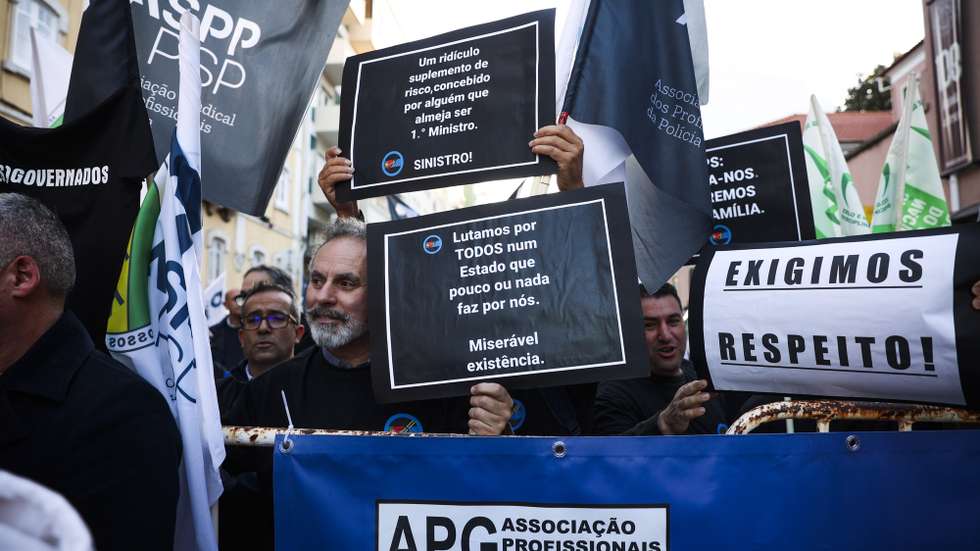 A plataforma, que integra, entre outras organizações, o Sindicato Nacional da Polícia