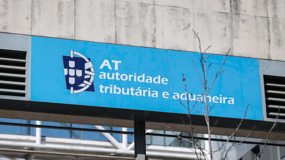 Logotipo da  Autoridade Tributária e Aduaneira , Lisboa, 01 de março de 2023. ANTÓNIO COTRIM/LUSA