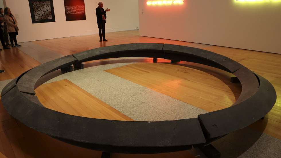 Visita de imprensa ao Museu de Arte Contemporânea - MAC/CCB  que será inaugurado no próximo dia 27 de outubro,, Lisboa, 26 de outubro de 2023. JOÃO RELVAS/LUSA