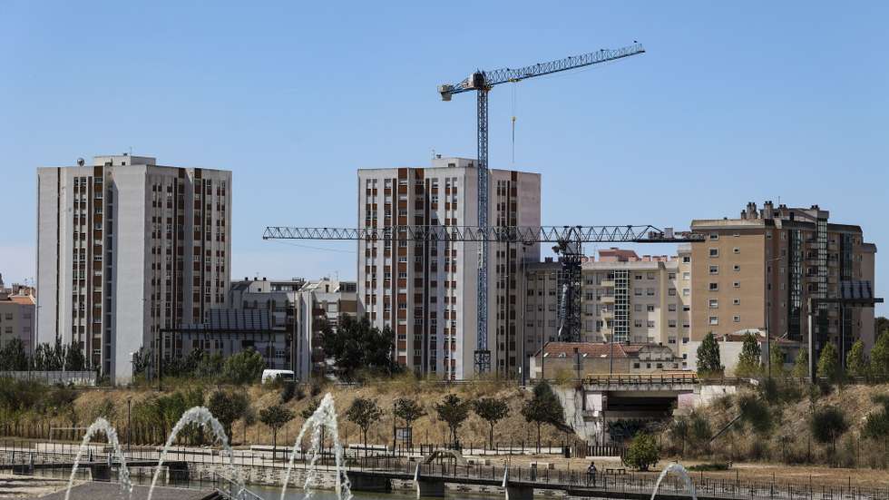 Prédio para habitação própria, arendar, vender ou alugar no distrito de Lisboa, 31 de agosto de 2023. MIGUEL A. LOPES/LUSA