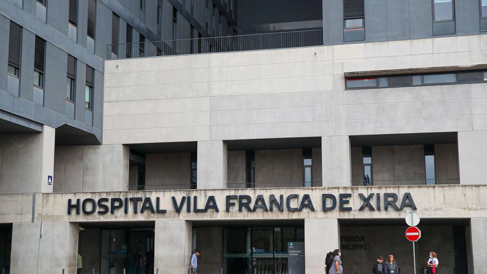 Fachada do Hospital de Vila Franca de Xira, 28 de outubro de 2022. ANTÓNIO COTRIM/LUSA