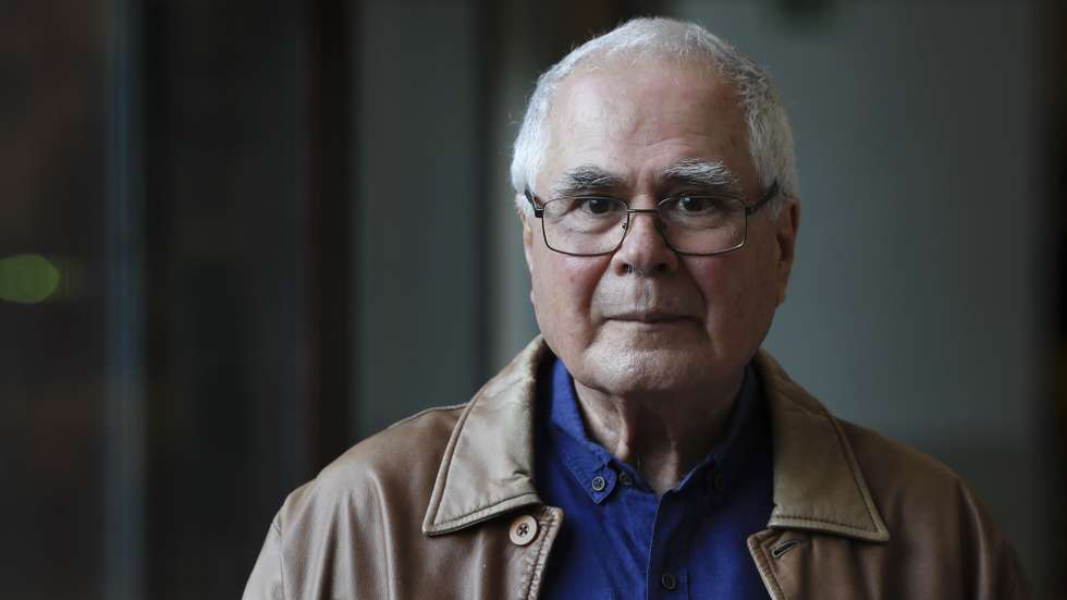 O filósofo, José Gil na apresentação do seu livro a “Sombra Luminosa”, no Porto, 11 de outubro de 2018. JOSÉ COELHO/LUSA