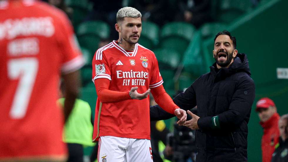 Rúben Amorim ganhou pela primeira vez a Roger Schmidt desde que o alemão assumiu o comando do Benfica depois de dois empates e uma derrota