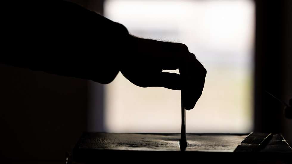 A man casts his ballot for the general elections at a pooling station, in Lisbon, Portugal, 10 March 2024. More than 10.8 million Portuguese are expected to vote to elect 230 deputies to the Portuguese Parliament. Eighteen political forces (15 parties and three coalitions) are running in these elections. JOSE SENA GOULAO/LUSA