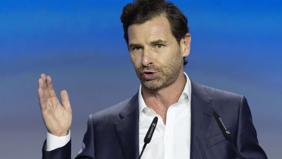 Andre Villas-Boas during the presentation of his candidature for the presidency of FC Porto at Alfandega do Porto, Porto, Portugal, 17th January 2024. JOSE COELHO/LUSA