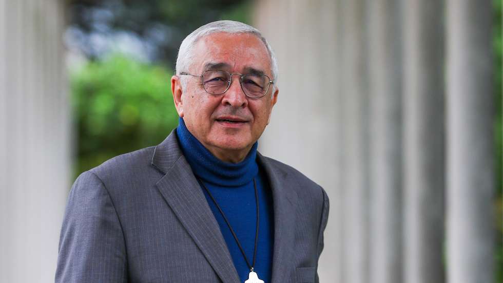 O bispo José Ornelas olha retrospetivamente para a situação da Igreja durante o Estado Novo e não tem dúvidas: “foi uma Igreja amordaçada, mas também uma Igreja que não se resignou”, Leiria, 25 de março de 2024. Para o presidente da Conferência Episcopal Portuguesa (CEP), no início “a Igreja também se anichou dentro do regime”, desde logo porque “era sobrevivente de toda a confusão política de ainda antes, no século XIX, e depois no século XX, com a República, que foram [tempos] muito violentos” para a instituição. (ACOMPANHA TEXTO DE DIA 15 DE ABRIL DE 2024). PAULO CUNHA/LUSA