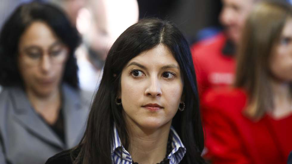 A diretora-geral da Saúde, Rita Sá Machado, participa na apresentação do Referencial Técnico Inverno 2023/2024, no âmbito da iniciativa “Inverno Seguro”, em Pombal, 24 de novembro de 2023. PAULO CUNHA/LUSA