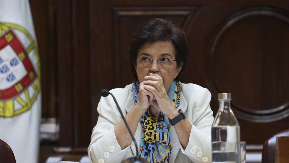 Provedora da Santa Casa da Misericórdia de Lisboa, Ana Jorge, ouvida na Comissão de Trabalho, Segurança Social e Inclusão a requerimento do grupo parlamentar do PSD, sobre a situação financeira da Santa Casa da Misericórdia de Lisboa,  Assembleia da República em Lisboa, 27 de fevereiro de 2023. MIGUEL A. LOPES/LUSA