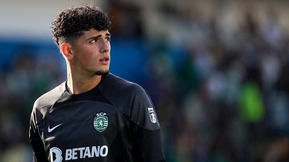 Diogo Pinto fez a estreia pela equipa sénior do Sporting e não sofreu golos no dia em que se sagrou também campeão