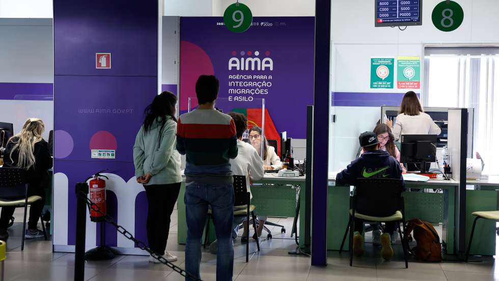 Novo conceito de loja a implementar pela Agência para a Integração, Migrações e Asilo (AIMA) em todo o país, Faro, 03 de novembro de 2023. LUÍS FORRA/LUSA
