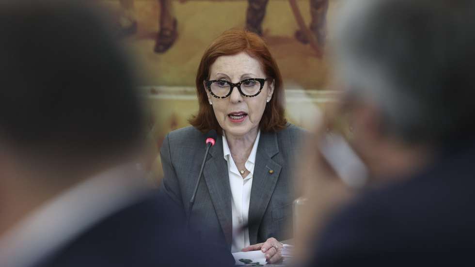Ministra do Ambiente e Energia Maria da Graça Carvalho ouvida na Comissão de Ambiente e Energia na Assembleia da República em Lisboa, 10 de julho de 2024. MIGUEL A. LOPES/LUSA