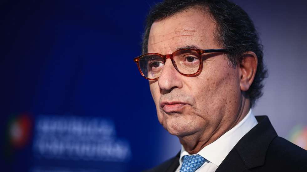 O ministro Adjunto e da Coesão Territorial, Manuel Castro Almeida, usa da palavra durante o briefing do Conselho de Ministros, em Lisboa, 26 de Setembro de 2024. RODRIGO ANTUNES/LUSA