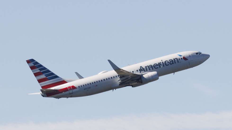epa11628814 An American Airlines Boeing 737-823 departs from Boston Logan International Airport in East Boston, Massachusetts, USA, 27 September 2024. The National Transportation Safety Board (NTSB) issued safety recommendations for some Boeing 737s over concerns about the possible failures in rudder controls, while amidst a two-week strike by 33,000 machinist workers at Boeing.  EPA/CJ GUNTHER